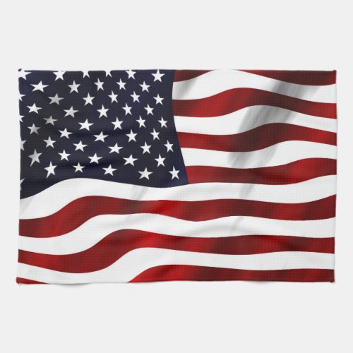 American Flag Towel