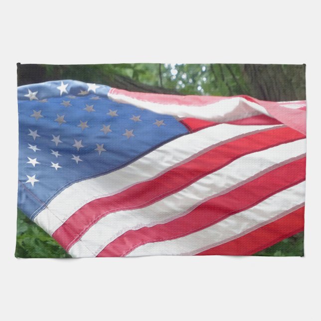 American Flag Towel (Horizontal)