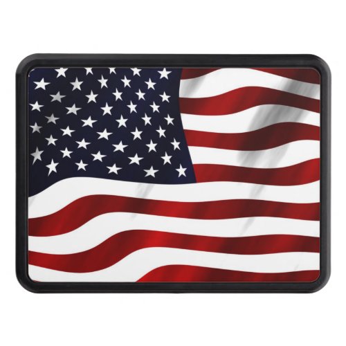 American Flag Trailer Hitch Cover