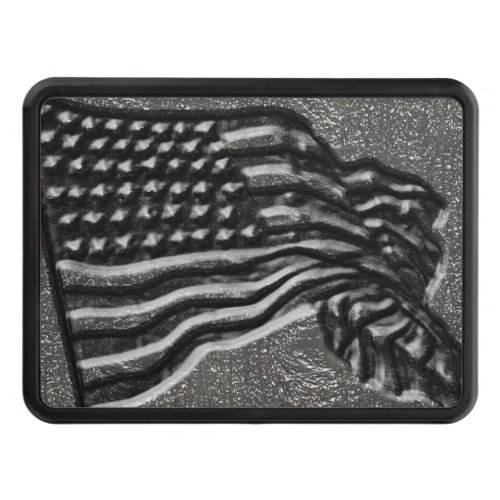 American Flag Trailer Hitch Cover