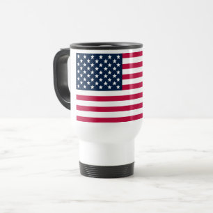 American Flag Travel/Commuter Mug