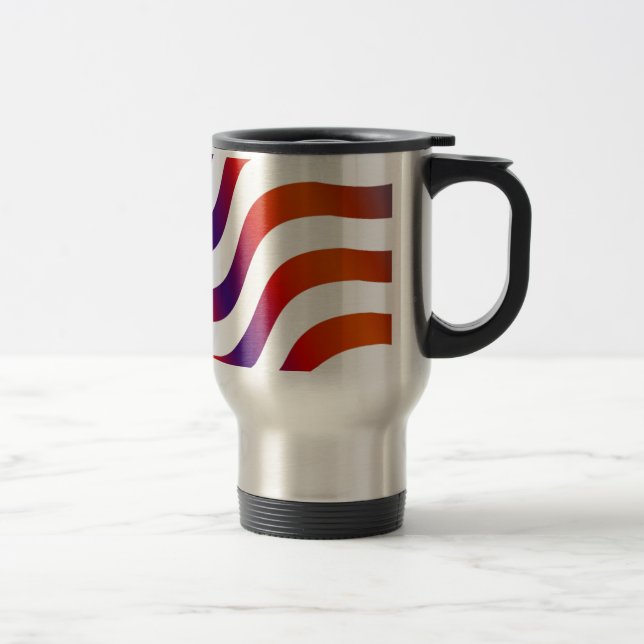 American Flag Travel Mug (Right)