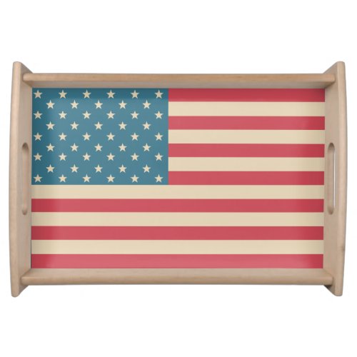 American Flag Tray