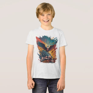 American flag Tri-Blend shirt