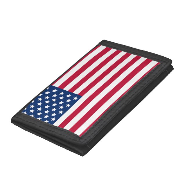American Flag Tri-fold Wallet (Bottom)