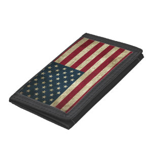 American Flag Tri-fold Wallet