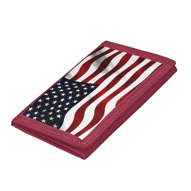 American Flag Tri-fold Wallet (Bottom)