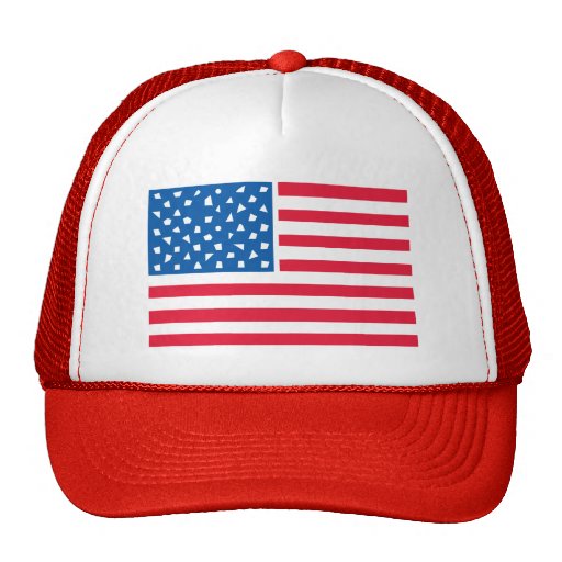 American Flag Trucker Hat | Zazzle