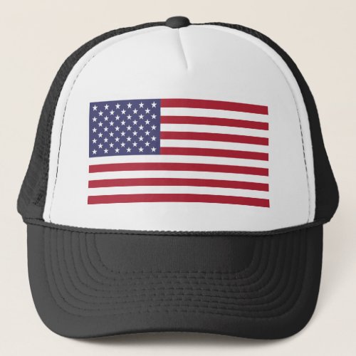 American Flag Trucker Hat