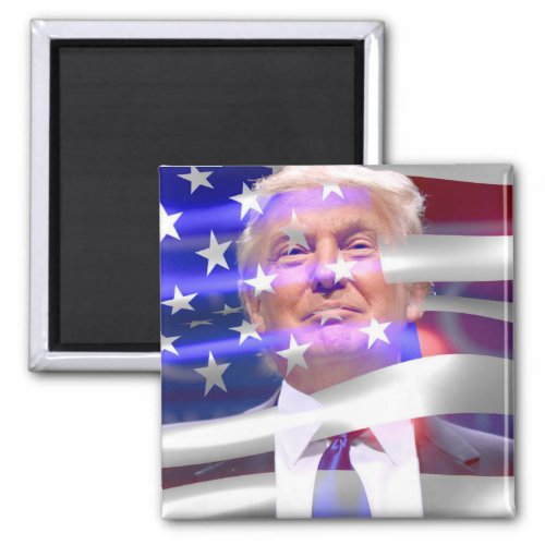 american flag trump 2020 magnet