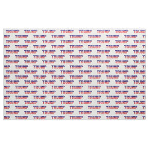 American Flag Trump Text Election 2020, ZSSG Fabric