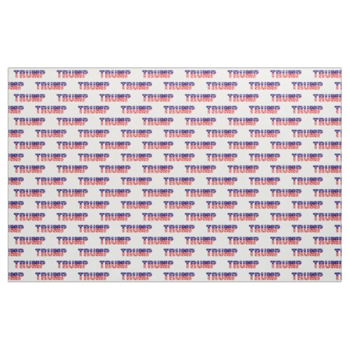 American Flag Trump Text Election 2020 ZSSG Fabric