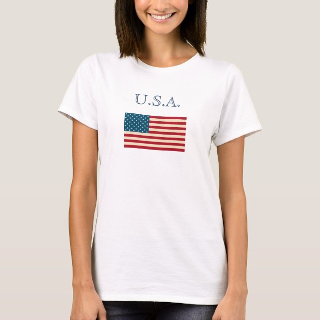 American Flag U.S.A. T-Shirt (Front)