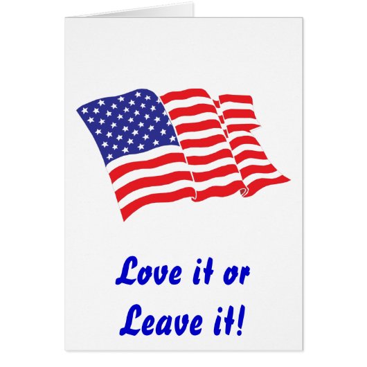 American-Flag/USA Cards (Front)