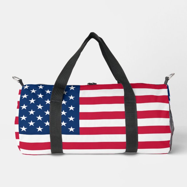 American Flag USA Duffle Bag (Front)