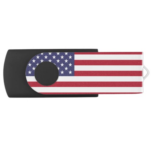American Flag USA Independence Patriotic Flash Drive