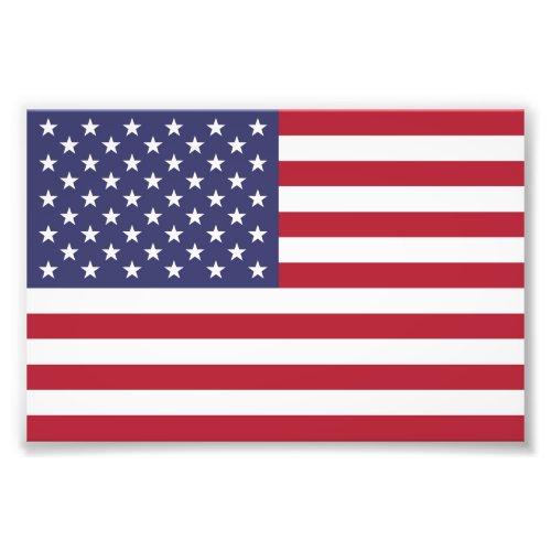 American Flag USA Independence Patriotic Photo Print