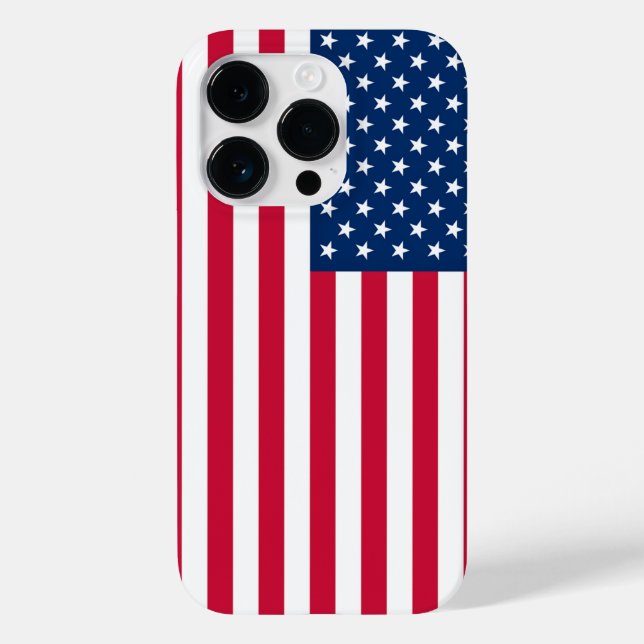 American Flag USA iPhone Case (Back)