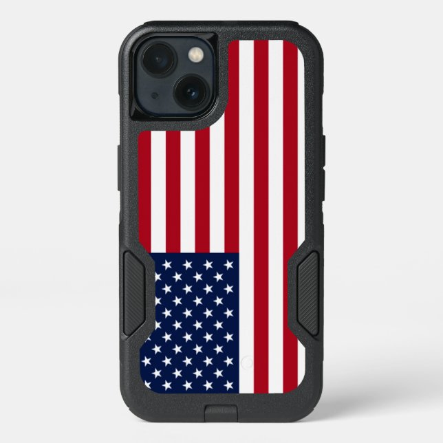 American Flag USA Otterbox iPhone Case (Back)