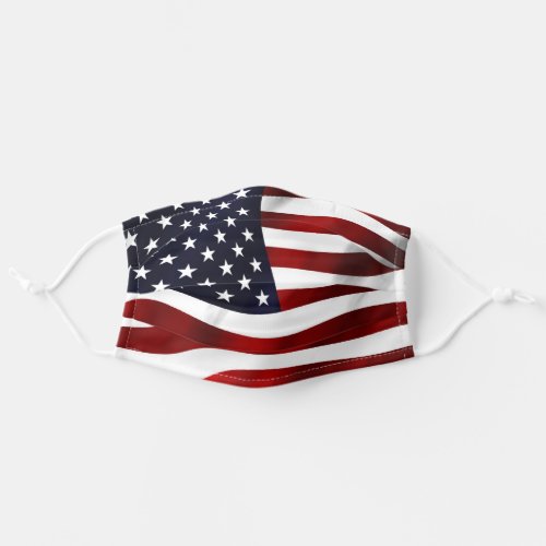 American Flag USA Partiotic Adult Cloth Face Mask