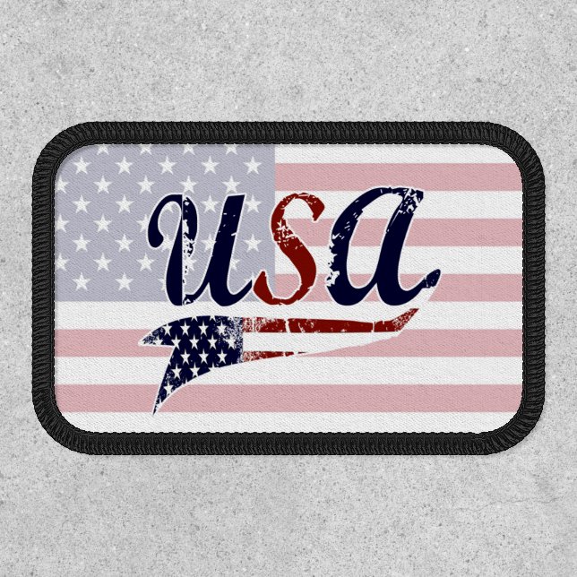 American Flag USA Patch (Front)