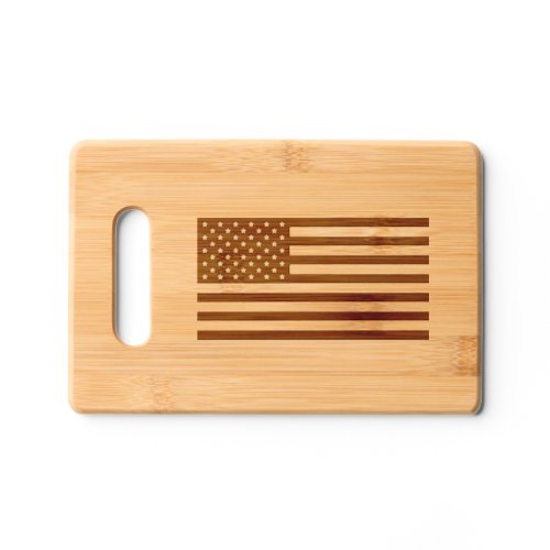 American Flag USA Patriotic Cutting Board