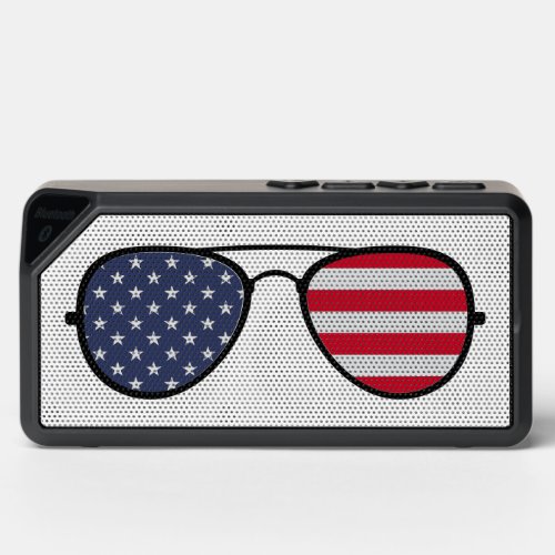 American Flag USA Patriotic Fun Bluetooth Speaker