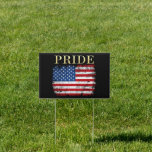 American Flag USA Patriotic Pride Flag 4th of July Sign