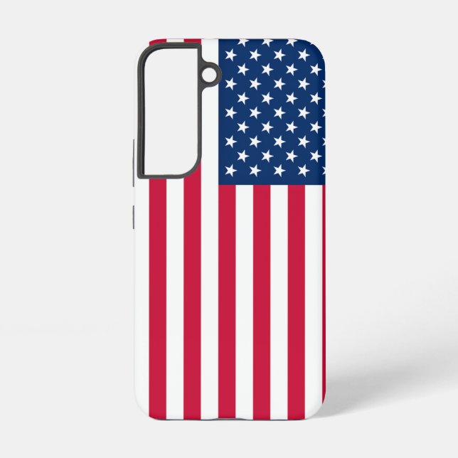 American Flag USA Patriotic Samsung Galaxy Case (Back)