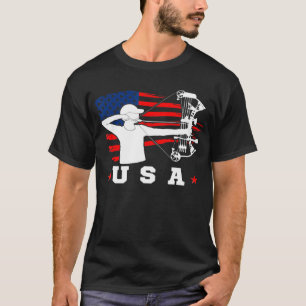 American Flag Usa Patriotic Sports American Flag A T-Shirt