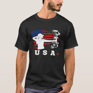 American Flag Usa Patriotic Sports American Flag A T-Shirt