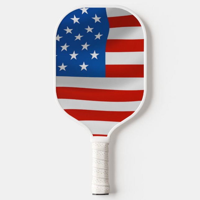  AMERICAN FLAG USA PICKLEBALL PADDLE (Front)