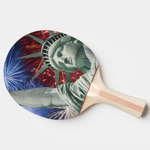 american flag usa Ping-Pong paddle