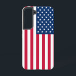 American Flag USA Samsung Galaxy S22 Case<br><div class="desc">USA - United States of America - Flag - Patriotic - Independence Day - July 4th - Customizable - Choose / Add Your Unique Text / Color / Image - Make Your Special Gift - Resize and move or remove and add elements / image with customization tool. You can also...</div>