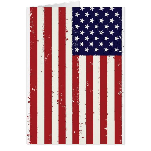 American Flag, USA/US Cards (Front)