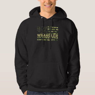 American Flag USA US Wrangler Men Women Hoodie