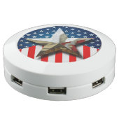 American Flag USB Charging Station (Angled)