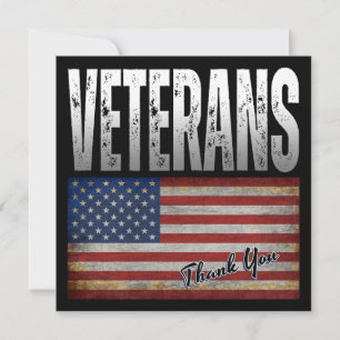 AMERICAN FLAG VETERANS THANK YOU 4TH OF JULY