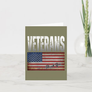 AMERICAN FLAG VETERANS THANK YOU 4TH OF JULY INVITATION