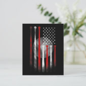 American Flag Vintage Baseball (Standing Front)