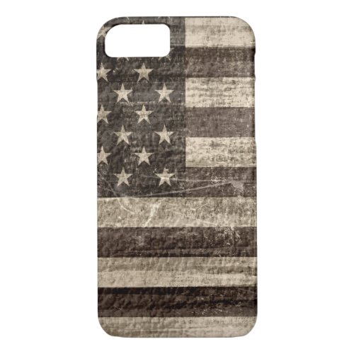 American Flag Vintage iPhone 87 Case