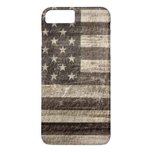 American Flag Vintage iPhone 8 Plus7 Plus Case