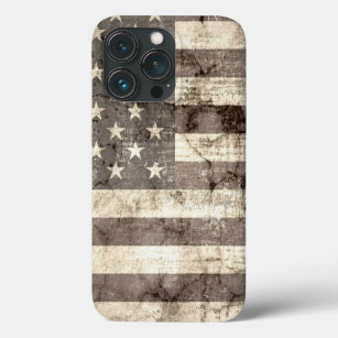 American Flag Vintage iPhone 13 Pro Case