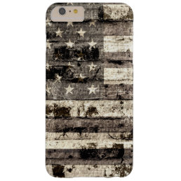 American Flag Vintage Barely There iPhone 6 Plus Case