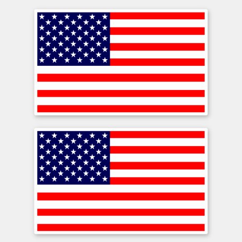 American Flag Vinyl Stickers