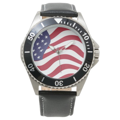 AMERICAN FLAG WATCH