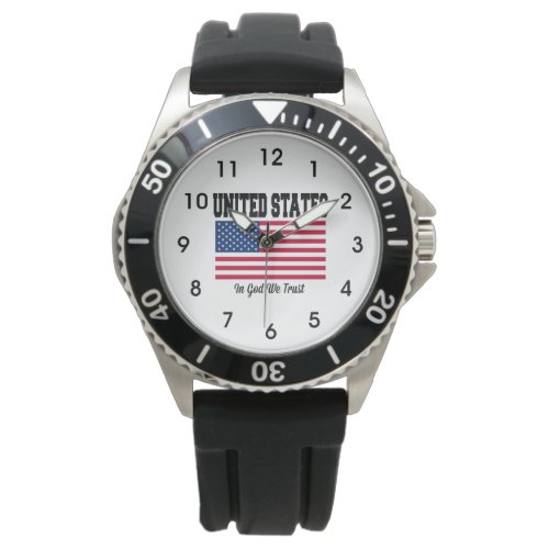 American flag watch