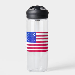 American Flag Water Bottle