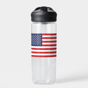 American Flag Water Bottle