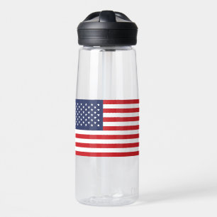American Flag Water Bottle